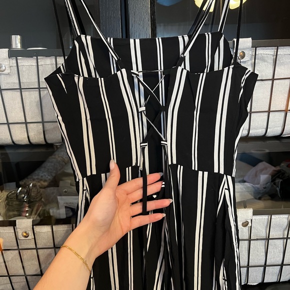 Wide Leg Pinstripe Jumper - Picture 1 of 2